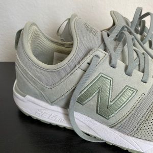 Mint Green New Balance Shoes
